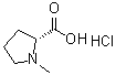 structure of CAS# 702710-17-6, 1-Methyl-D-proline hydrochloride