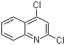 2,4-Dichloroquinoline molecular structure (CAS 703-61-7)