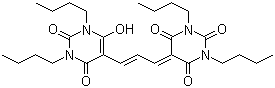 structure of CAS# 70363-83-6, Bis(1,3-dibutylbarbituric acid)trimethine oxonol
