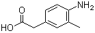 structure of CAS# 705240-99-9, 4-Amino-3-methylbenzeneacetic acid