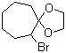 structure of CAS# 70562-63-9, 6-Bromo-1,4-dioxaspiro[4.6]undecane