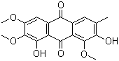 CAS # 70588-05-5, Obtusin, 1,7-Dihydroxy-2,3,8-trimethoxy-6-methylanthracene-9,10-dione