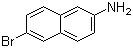 2-Amino-6-bromonaphthalene molecular structure (CAS 70592-80-2)