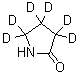 CAS 登录号：70607-84-0, 2-吡咯烷酮-3,3,4,4,5,5-d<sub>6</sub>