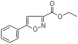 Ethyl 5-phenyl-3-isoxazolecarboxylate molecular structure (CAS 7063-99-2)