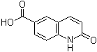 structure of CAS# 70639-78-0, 1,2-二氢-2-氧代-6-喹啉羧酸