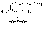 CAS 登录号：70643-20-8, 2,4-二氨基苯氧基乙醇硫酸盐