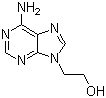2-(6-Aminopurin-9-yl)ethanol molecular structure (CAS 707-99-3)