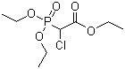 structure of CAS# 7071-12-7, Triethyl 2-chloro-2-phosphonoacetate