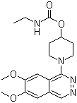 CAS # 70724-25-3, Carbazeran, 1-(6,7-Dimethoxyphthalazin-1-yl)piperidin-4-yl ethylcarbamate, UK 31557, Ethylcarbamic acid carbamic acid