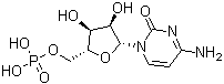 Cytidine 5'-monophosphate molecular structure (CAS 7075-11-8)