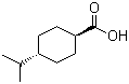 structure of CAS# 7077-05-6, 反式对异丙基环己基甲酸