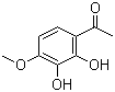 CAS # 708-53-2, 2',3'-Dihydroxy-4'-methoxyacetophenone, Gallacetophenone 4-O-methyl ether, NSC 46636