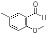 5-Methyl-2-methoxybenzaldehyde molecular structure (CAS 7083-19-4)