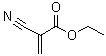 2-Cyano-2-propenoic acid ethyl ester molecular structure (CAS 7085-85-0)