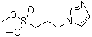 structure of CAS# 70851-51-3, N-(三甲氧基硅烷基丙基)咪唑