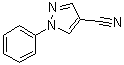 CAS # 709-04-6, 1-Phenylpyrazole-4-carbonitrile, 1-Phenyl-1H-pyrazole--4-carbonitrile