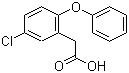 2-(5-Chloro-2-phenoxyphenyl)acetic acid molecular structure (CAS 70958-20-2)