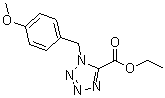 CAS # 70978-35-7, Ethyl 1-(4-methoxybenzyl)tetrazole-5-carboxylate, Ethyl 1-(4-methoxybenzyl)-1H-tetrazole-5-carboxylate