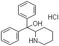 Pipradrol hydrochloride molecular structure (CAS 71-78-3)