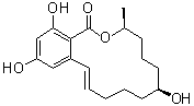 structure of CAS# 71030-11-0, (-)-beta-玉米赤霉烯醇
