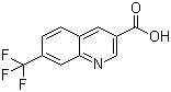 structure of CAS# 71082-51-4, 7-(三氟甲基)喹啉-3-羧酸