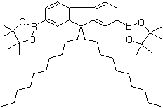 structure of CAS# 711026-06-1, 9,9-Didecylfluorene-2,7-diboronic acid dipinacol ester