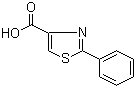 2-Phenyl-1,3-thiazole-4-carboxylic acid molecular structure (CAS 7113-10-2)