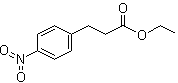 4-Nitrobenzenepropanoic acid ethyl ester molecular structure (CAS 7116-34-9)