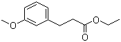 structure of CAS# 7116-39-4, 3-(3-Methoxyphenyl)propionic acid ethyl ester