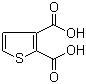 structure of CAS# 71189-23-6, 噻吩-2,3-二羧酸