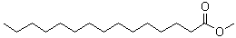 Methyl pentadecanoate molecular structure (CAS 7132-64-1)