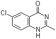 structure of CAS# 7142-09-8, 6-Chloro-2-methylquinazolin-4(3H)-one