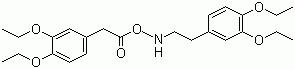 CAS # 71457-14-2, N-(3,4-Diethyloxy)phenylethyl-3,4-diethyloxyphenyl acetamide