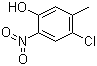 structure of CAS# 7147-89-9, 4-氯-3-甲基-6-硝基苯酚