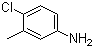 structure of CAS# 7149-75-9, 4-Chloro-3-methylaniline