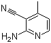 2-Amino-3-cyano-4-methylpyridine molecular structure (CAS 71493-76-0)