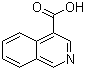 Isoquinoline-4-carboxylic acid molecular structure (CAS 7159-36-6)
