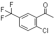 structure of CAS# 71648-45-8, 1-[2-Chloro-5-(trifluoromethyl)phenyl]ethanone