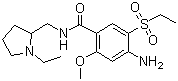 structure of CAS# 71675-85-9, 阿米舒必利