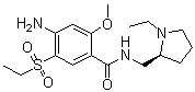 S-(-)-Amisulpride molecular structure (CAS 71675-92-8)