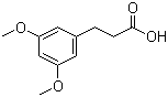 3,5-Dimethoxyphenylpropionic acid molecular structure (CAS 717-94-2)