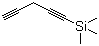 structure of CAS# 71789-10-1, 1-(Trimethylsilyl)-1,4-pentadiyne