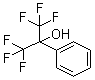alpha,alpha-Bis(trifluoromethyl)benzenemethanol molecular structure (CAS 718-64-9)