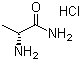 CAS # 71810-97-4, (2R)-2-Aminopropanamide hydrochloride, D-Alaninamide hydrochloride