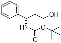 structure of CAS# 718611-17-7, (S)-N-Boc-3-amino-3-phenylpropan-1-ol