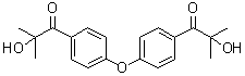 2-Hydroxy-1-[4-[4-(2-hydroxy-2-methylpropionyl)phenoxy]phenyl]-2-methylpropanone molecular structure (CAS 71868-15-0)