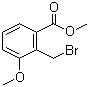 structure of CAS# 71887-28-0, 2-溴甲基-3-甲氧基苯甲酸甲酯