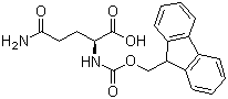 structure of CAS# 71989-20-3, Fmoc-L-谷氨酰胺