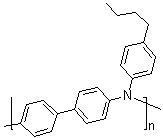 CAS # 719995-99-0, Poly[[(4-butylphenyl)imino][1,1'-biphenyl]-4,4'-diyl], ADS 254, ADS 254BE, N,N'-Bis(4-butylphenyl)-N,N'-bis(phenyl)benzidine homopolymer, Poly(N,N'-bis(4-butylphenyl)-N,N'-bis(phenyl)benzidine), Poly-TPD